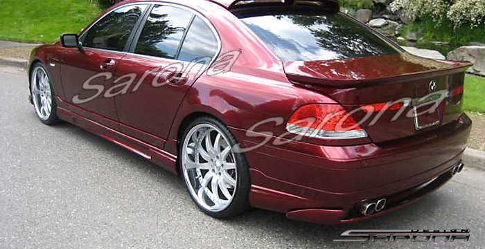 Custom BMW 7 Series  Sedan Side Skirts (2002 - 2008) - $750.00 (Part #BM-017-SS)